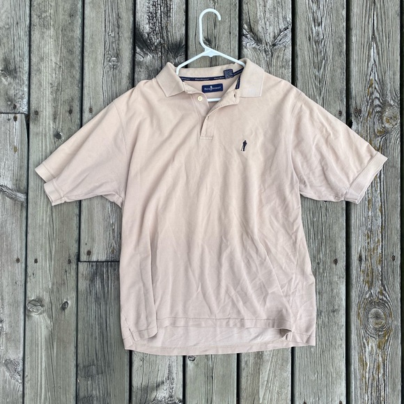Polo by Ralph Lauren Men's Light Tan Polo Shirt - Picture 1 of 6